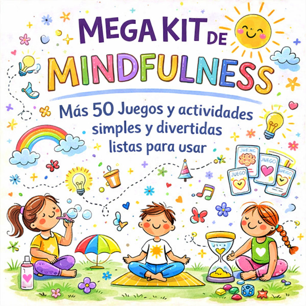 ⭐Mega Kit de Mindfulness Infantil⭐ Más de 500 Páginas de Actividades y Juegos